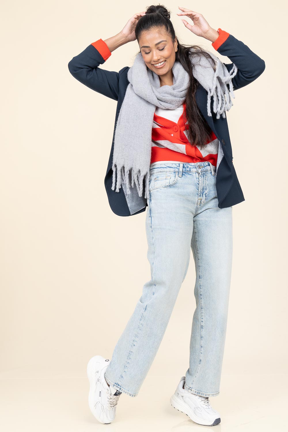 Look Soft striped cardigan Raxow