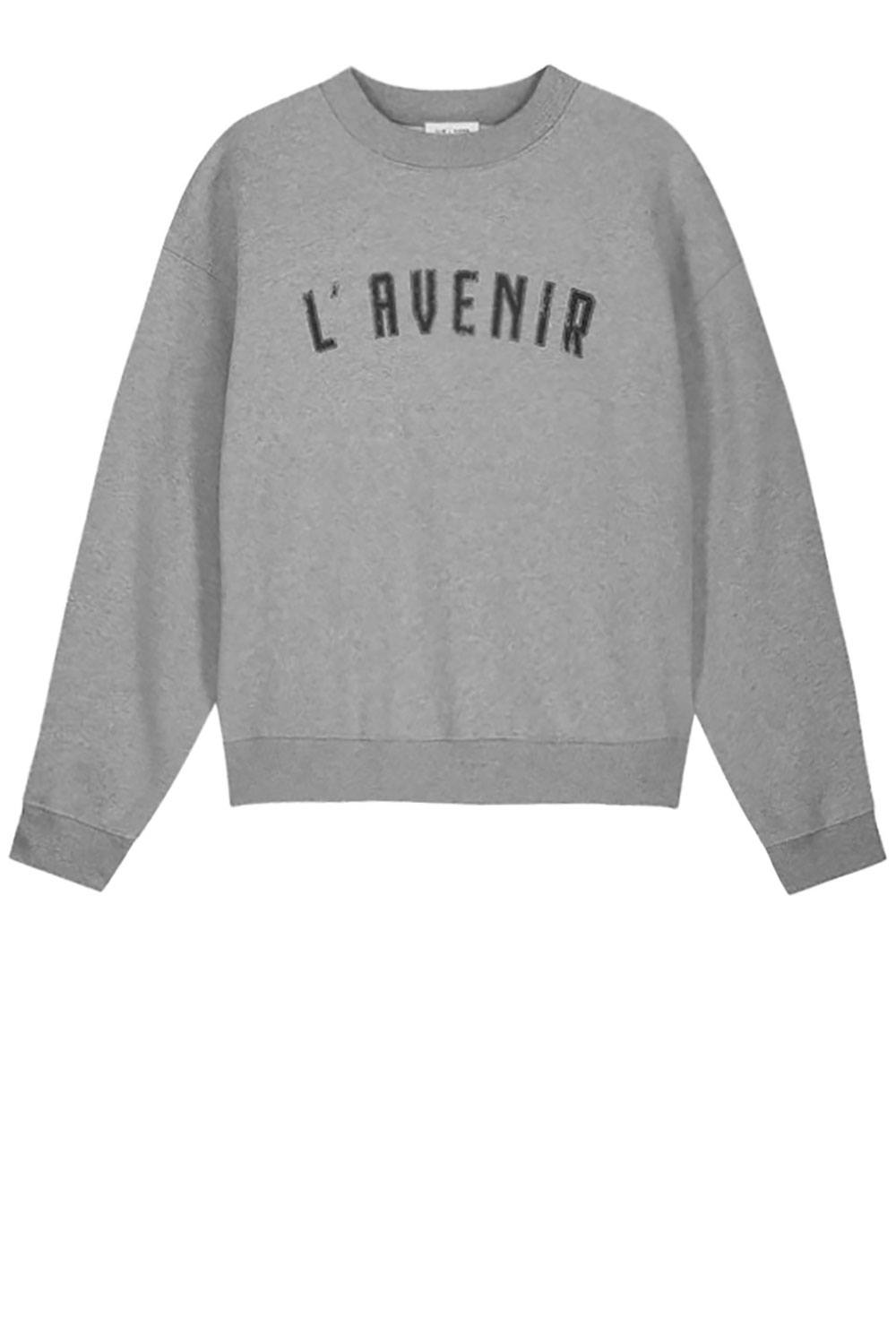 Club L'avenir Sweater met logo Miyu grijs