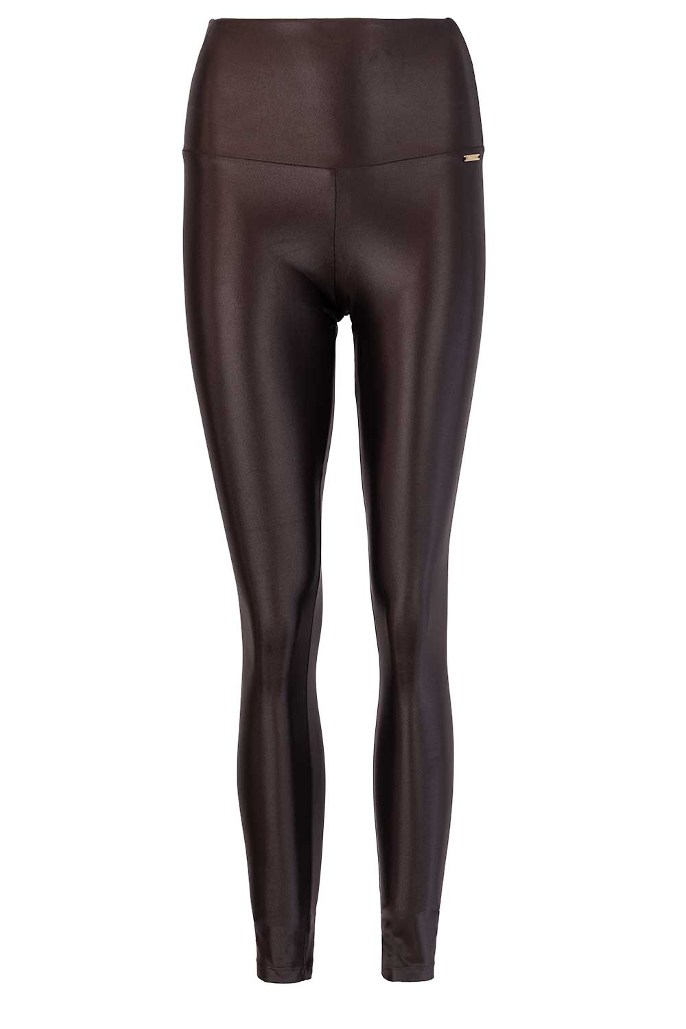 Deblon Aangesloten legging Shine bruin