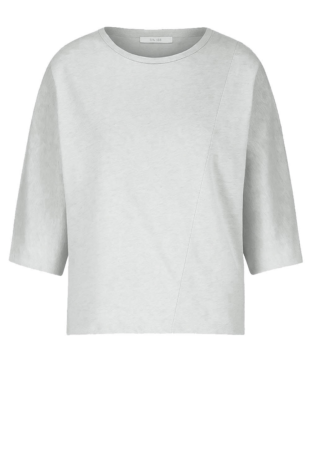 By-bar T-shirt met uitlopende mouwen Kae grijs