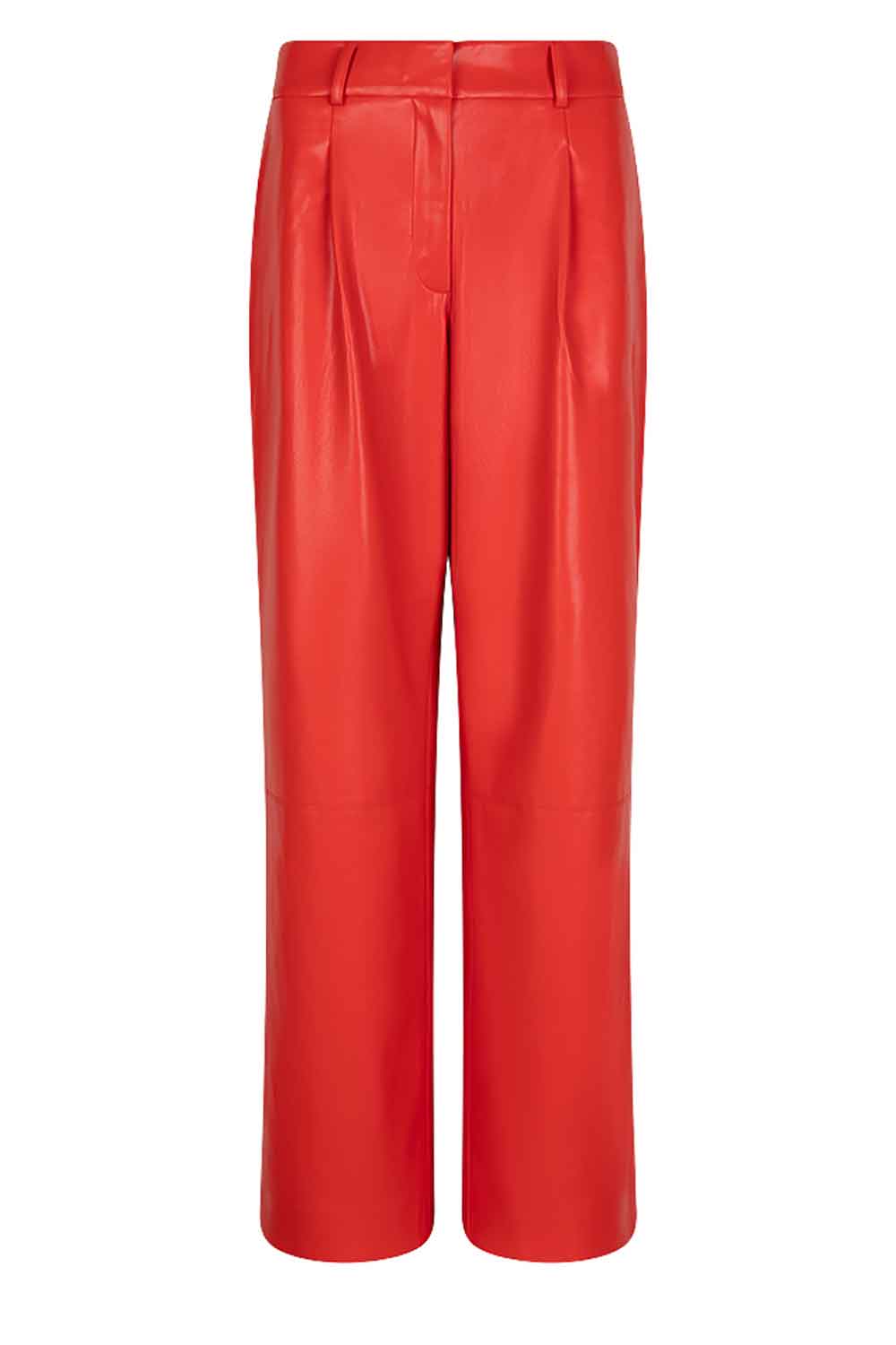 Dante6 Faux leren chino Jules rood