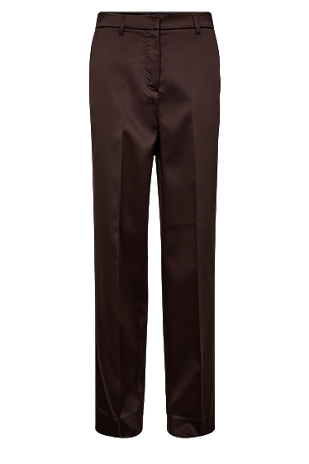 Copenhagen Muse Satijnen pantalon Shine bruin