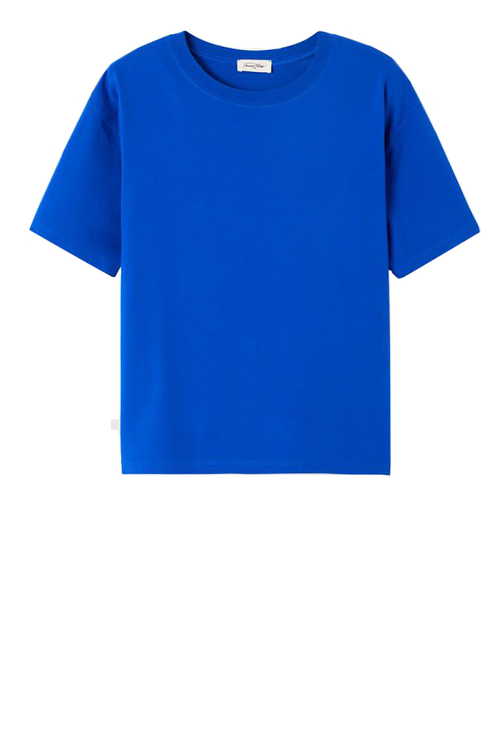 American vintage Boxy T-shirt Fizvalley blauw
