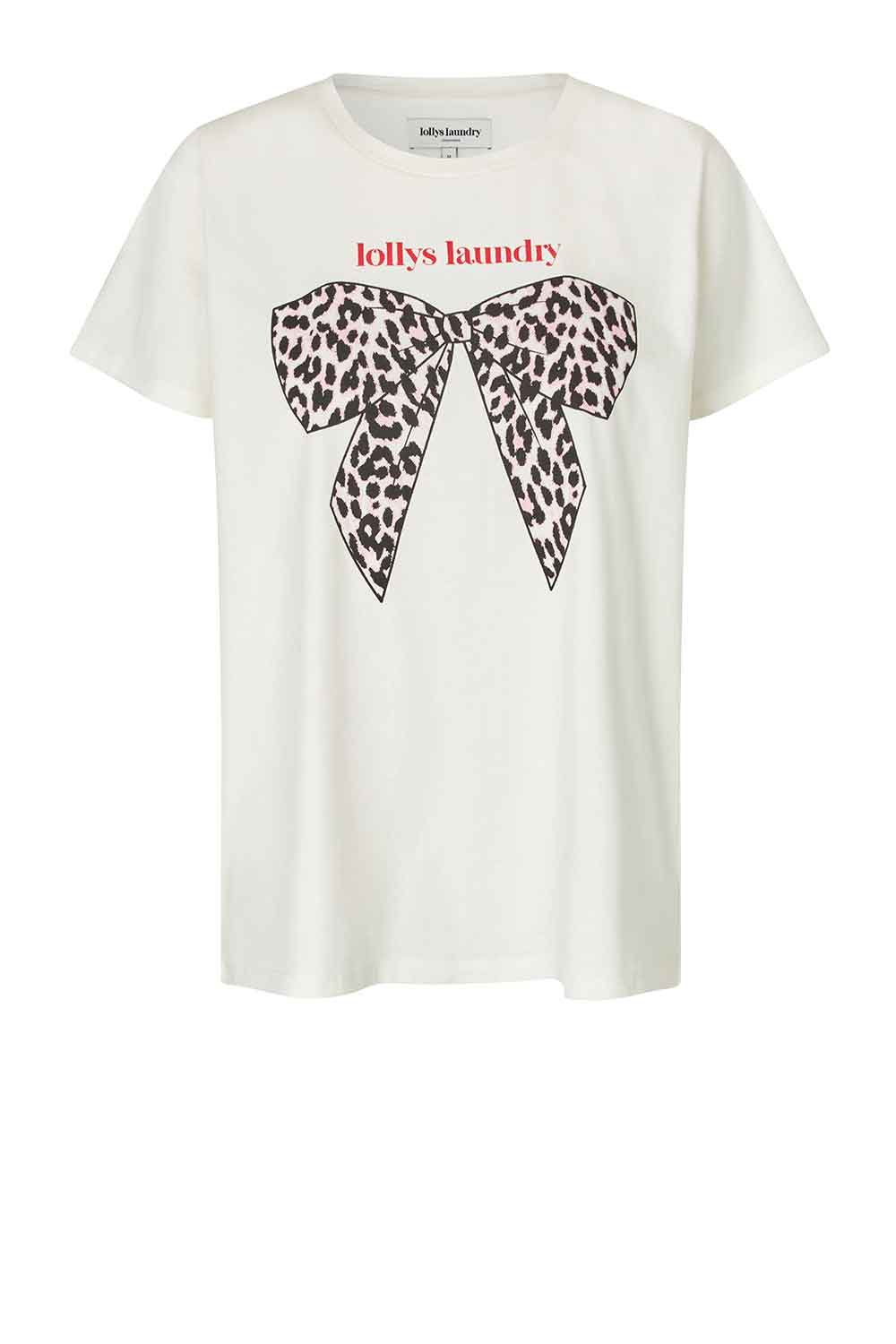 Lollys Laundry T-shirt met print Rama wit