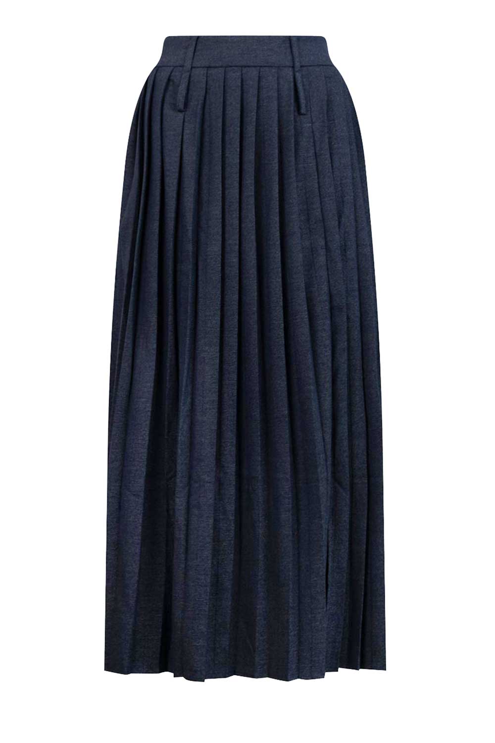 Est'Seven PlissÃ© rok Pleasse blauw