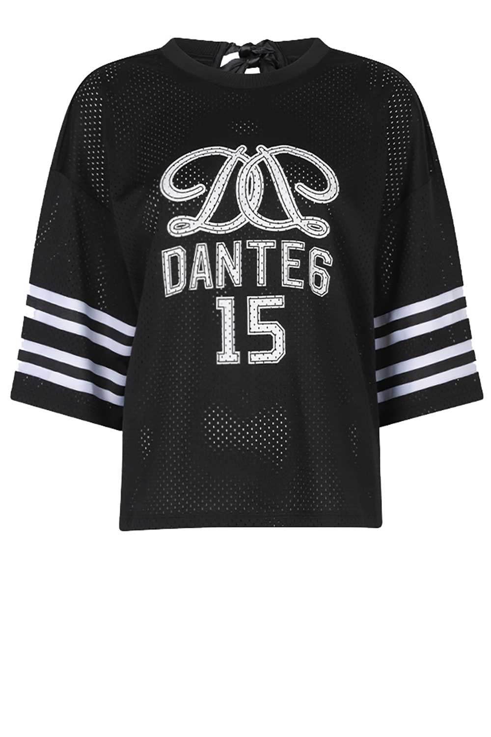 Dante6 Sportieve mesh top Dax zwart