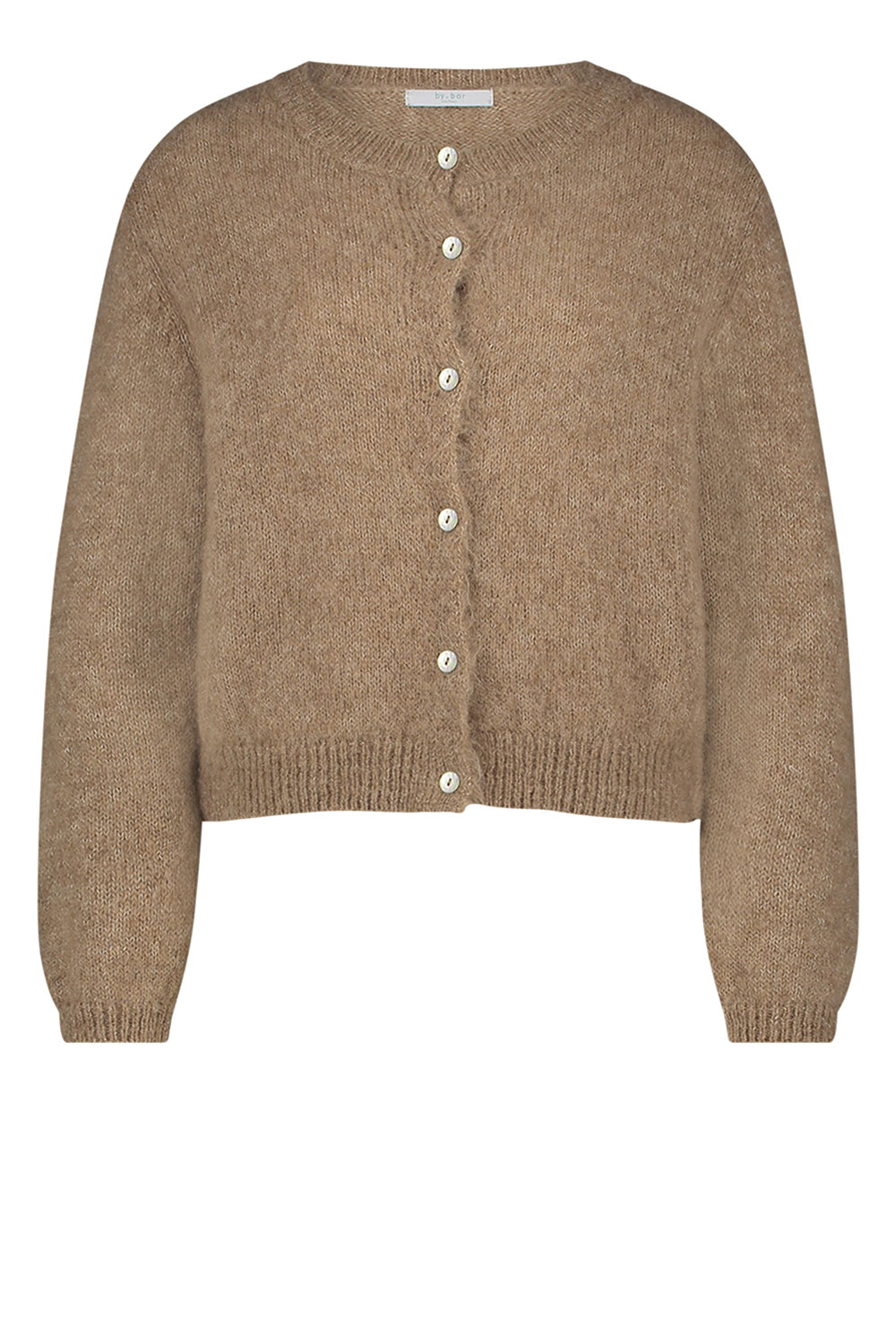 By-bar Alpaca vest Cleo beige