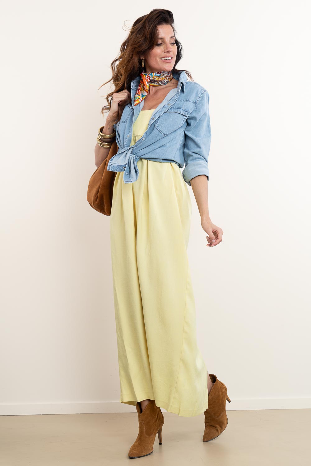 Look Strapless dress Diaz