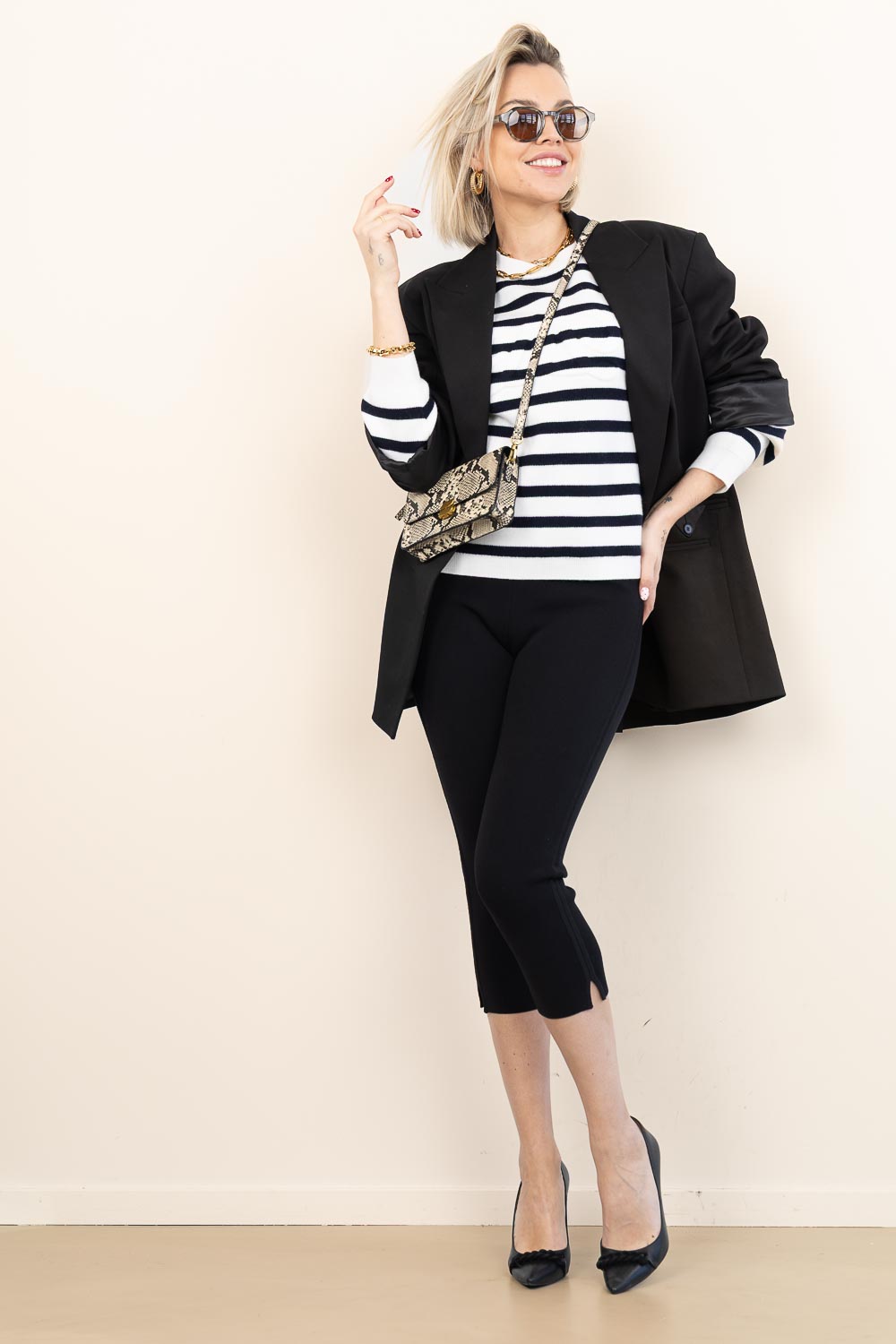 Look Stretch capri pants Icony