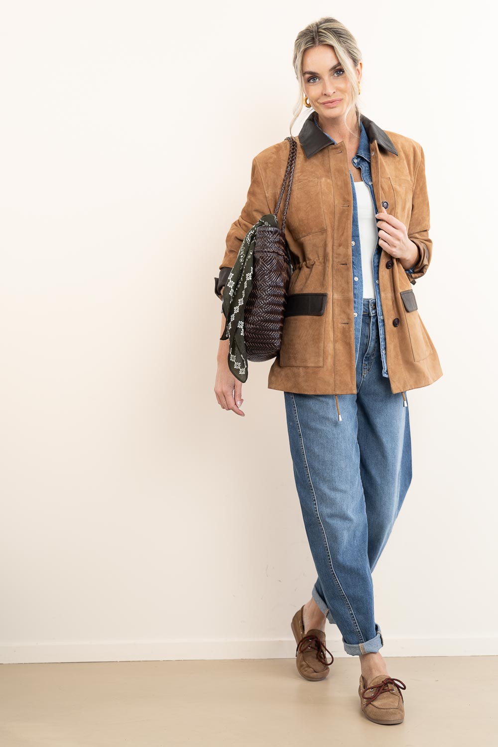 Look Suede parka Bruna