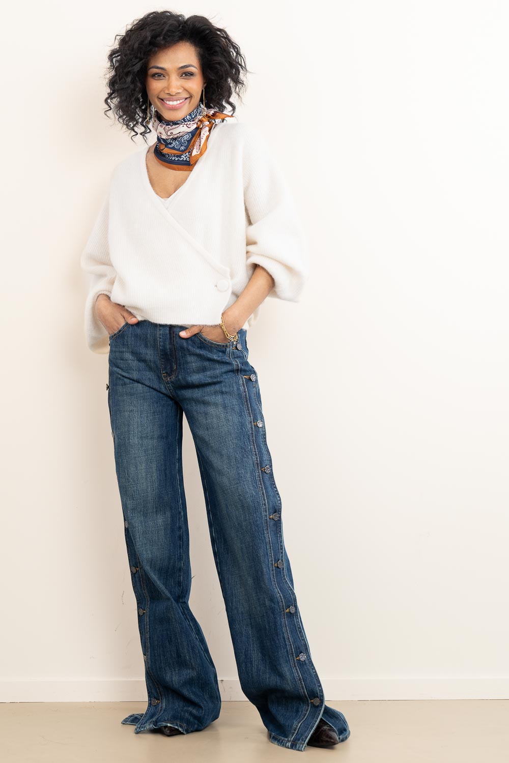 Look Wrap cardigan Gabby