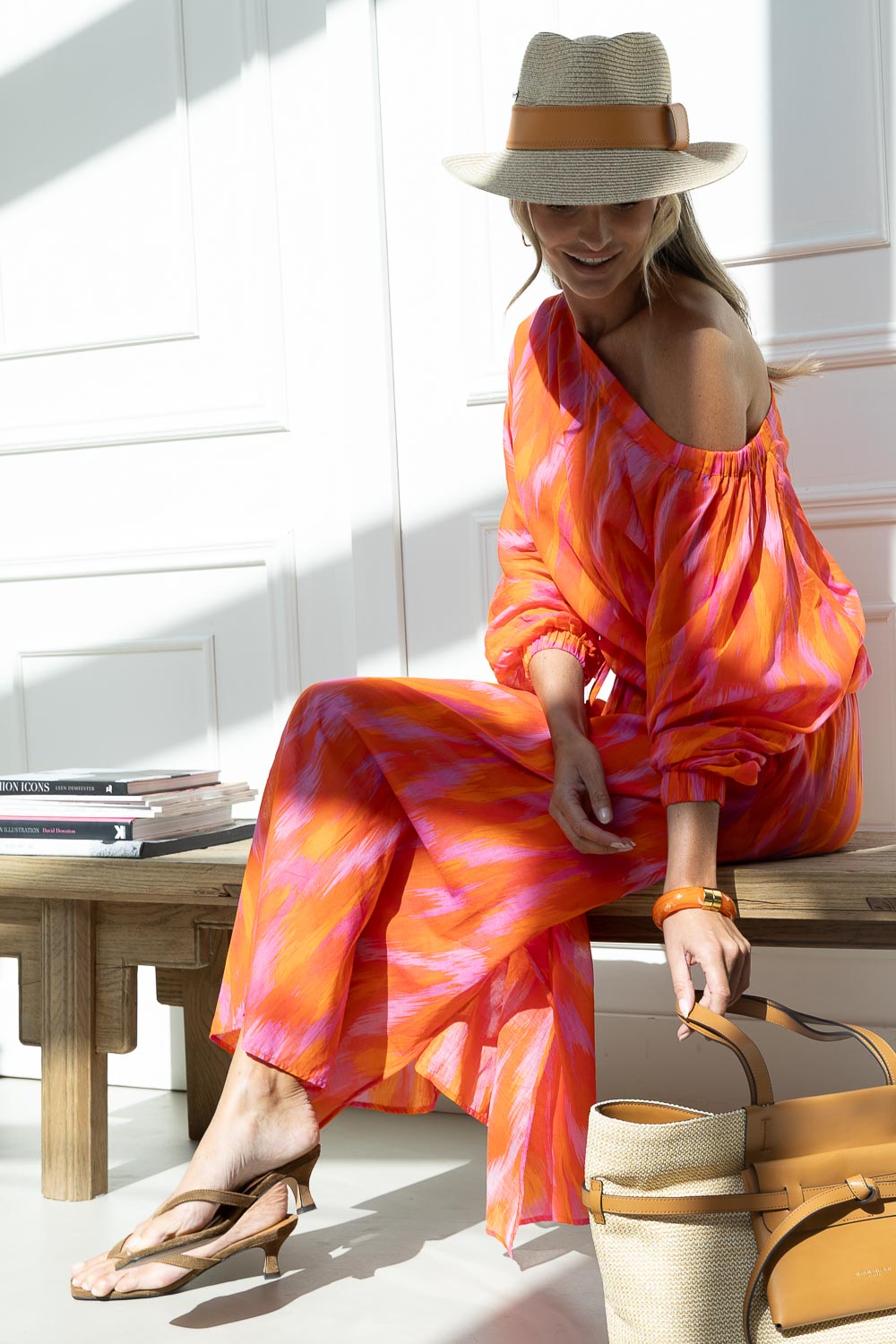 Look Off shoulder maxi dress Alaya
