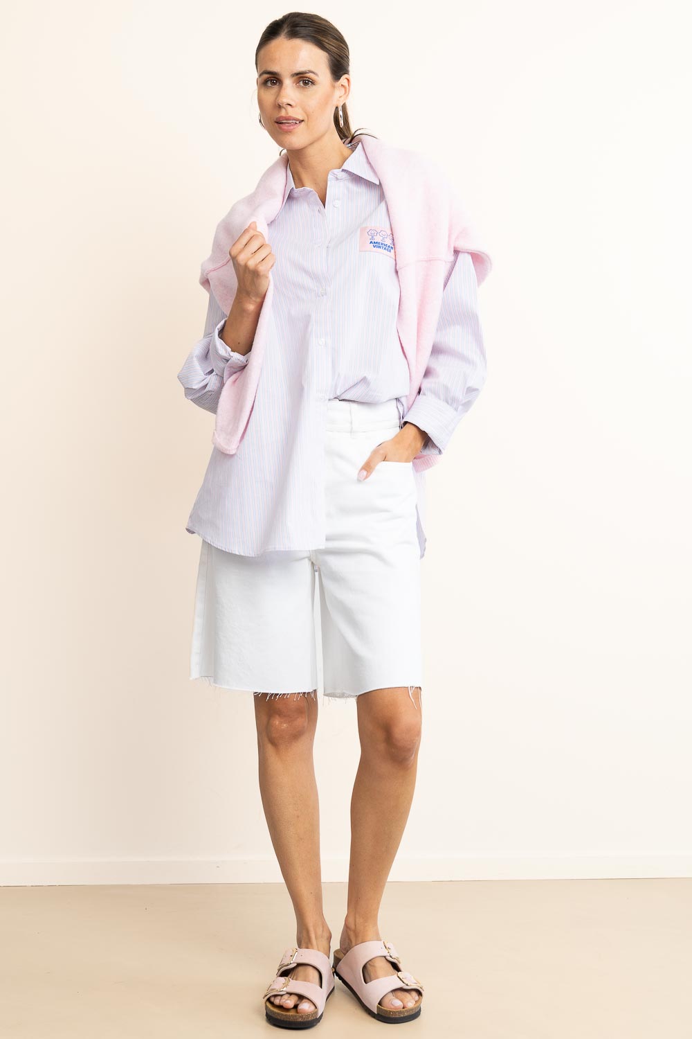 Look Cotton stripe blouse Soabird