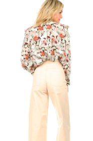 IRO :  Printed blouse with ruffles Carus | multi - img7