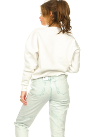 IRO :  Sweater with logo print Lathy | white - img8