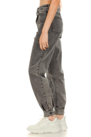 Tomorrow Denim |  High waist baggy jeans Bill | grey  | Picture 5