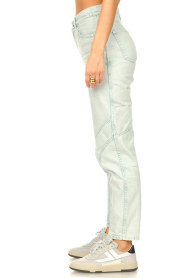 IRO :  Paperbag jeans Naythe | green - img5