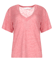 IRO |  Linen T-shirt Jeylac | pink  | Picture 1