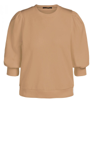 Set |  Sweater with puff sleeves Femke | camel  | Picture 1