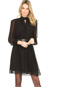 Dante 6 |  Dress with transparent sleeves Lorna | black  | Picture 7