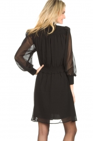 Dante 6 |  Dress with transparent sleeves Lorna | black  | Picture 6