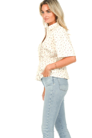 Notes Du Nord |  Blouse with flower print Dash | multi  | Picture 5