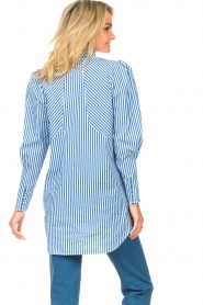 Dante 6 |  Striped tunic blouse Tallulah | blue  | Picture 8