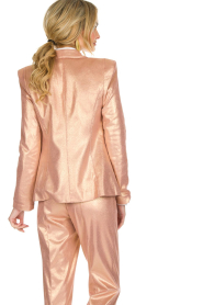 Patrizia Pepe | Blazer Golden Blush | roze  | Afbeelding 5