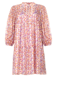 Dante6 |  Jacquard dress with print Elvyra | multi  | Picture 1