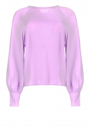  Blouse with puff sleeves Huani | lilac