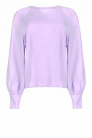  Blouse with balloon sleeves Huani | lilac