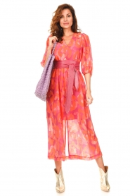 Dante 6 |  Maxi dress with print Abbaye | pink  | Picture 3