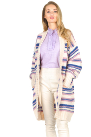 Lollys Laundry |  Knitted cardigan Carrie | creme  | Picture 5
