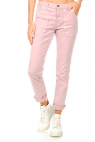 ba&sh |  Straight fit jeans Csally | pink  | Picture 4