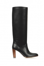 Vanessa Bruno |  Leather boots Khloe | black  | Picture 1