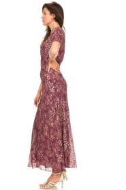 Vanessa Bruno |  Maxi dress with lurex Velicia | purple  | Picture 5