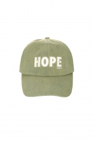  Baseball cap with text Hope | green