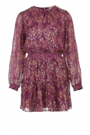 Vanessa Bruno |  Dress with lurex Svetlana | purple  | Picture 1