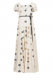 Silvian Heach |  Maxi dress with embroidered details Shadow | natural  | Picture 1
