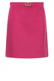 Twinset |  Skirt with logo Vive | pink  | Picture 1