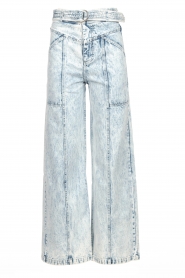 Magali Pascal |  High waist jeans Jagger | blue  | Picture 1