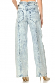 Magali Pascal |  High waist jeans Jagger | blue  | Picture 7