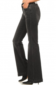Liu Jo Denim |  Flared stretch jeans Jo L34 | black  | Picture 6
