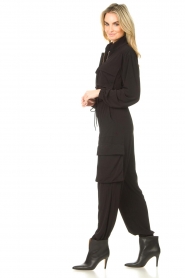 Notes Du Nord |  Cargo jumpsuit Nicci | black  | Picture 7