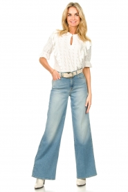 7 For All Mankind |  Wide flared jeans Lotta | blueWide flair Lotta  | Picture 2