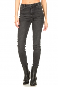 Tomorrow Jeans |  High waist skinny jeans Bowie L30 | black  | Picture 5