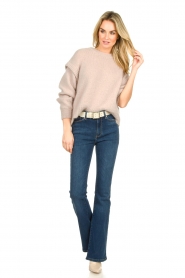 Tomorrow Jeans |  High waist flared jeans L32 Albert | blue  | Picture 2