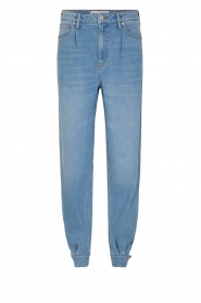 Tomorrow Denim | High waist baggy jeans Bill | blauw 