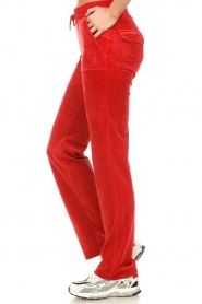 Juicy Couture |  Velour sweatpants Del Ray | red  | Picture 5