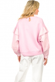 Twinset |  Sweater with puffed sleeves Joy | pink  | Picture 6